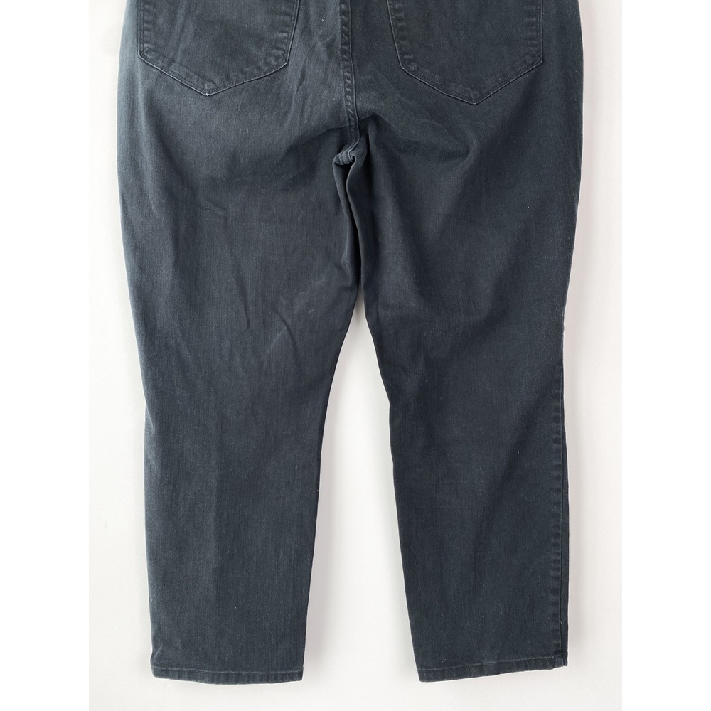 NYDJ Ira Relaxed Ankle Jeans 16W Black Lift Tuck Slimming Stretch Denim W77Z1502 - Picture 8 of 13